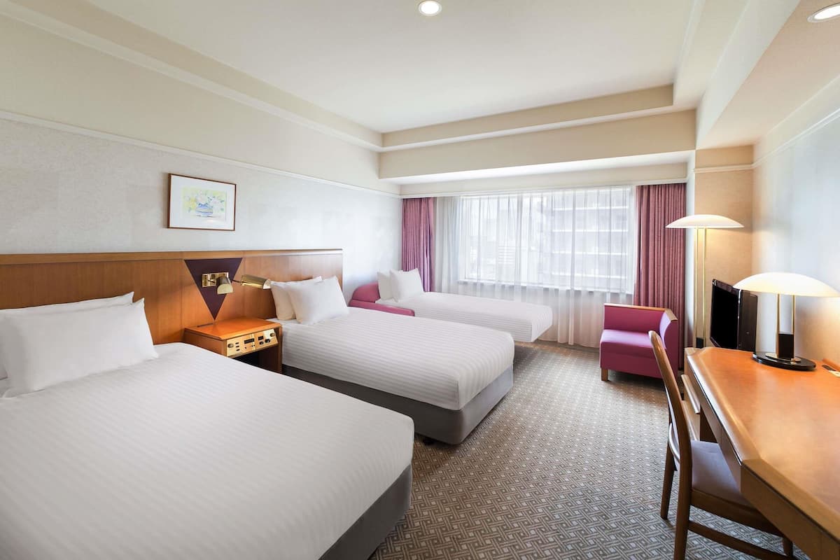 In-room safe, desk, blackout drapes, iron/ironing board