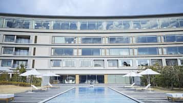 Façade de l’hébergement