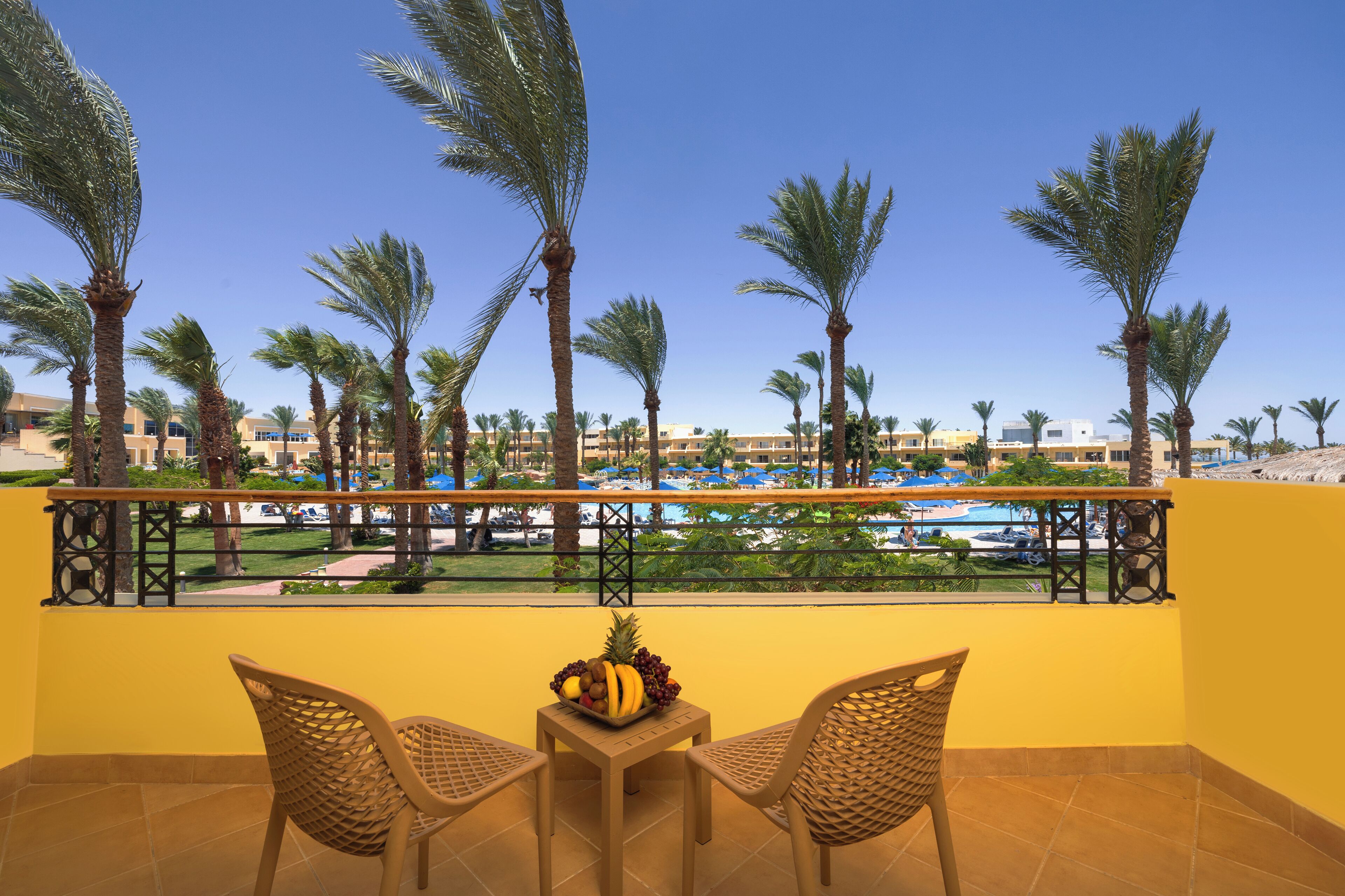 Superior Double or Twin Room, Pool View | Premium bedding, minibar, in-room safe, iron/ironing board