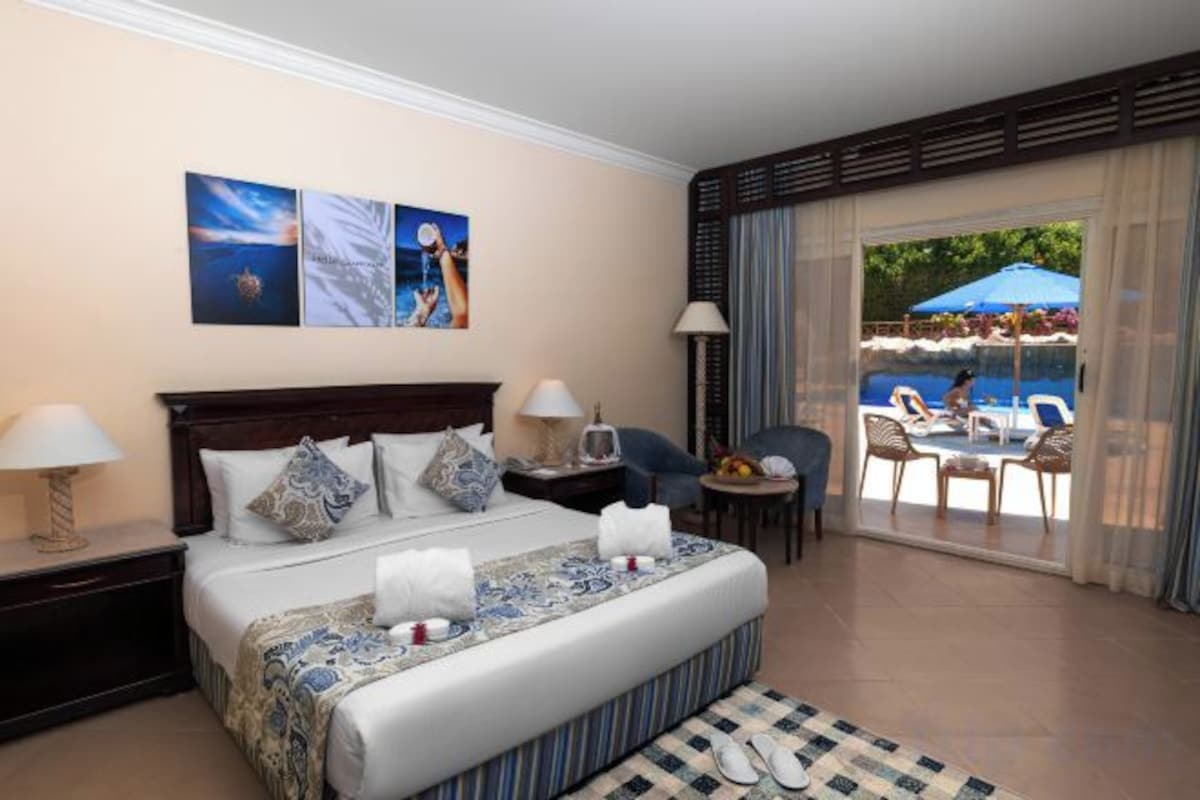 Ropa de cama de alta calidad y minibar