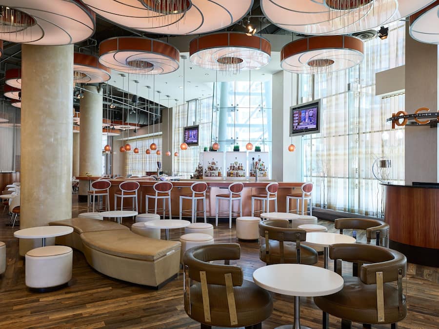 Breakfast, lunch and dinner served