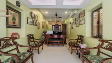 Lobby sitting area