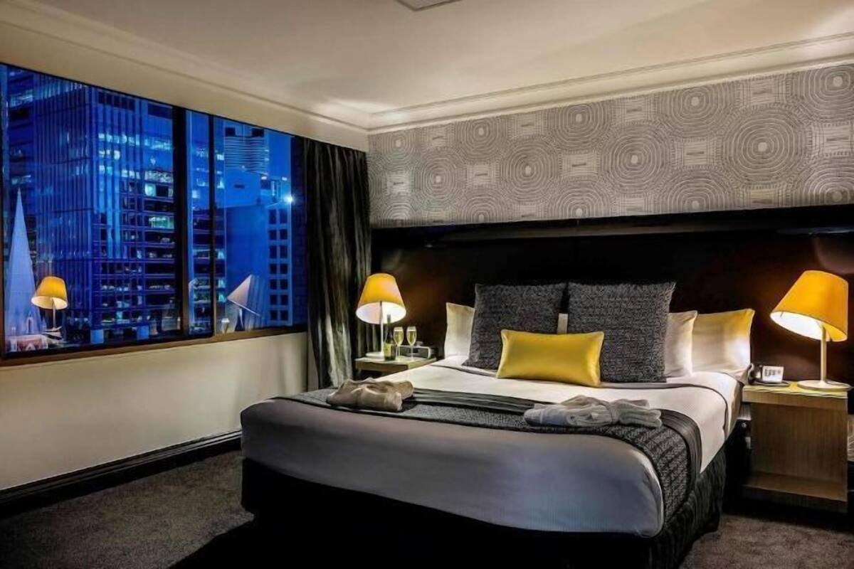 In-room safe, desk, laptop workspace, blackout curtains