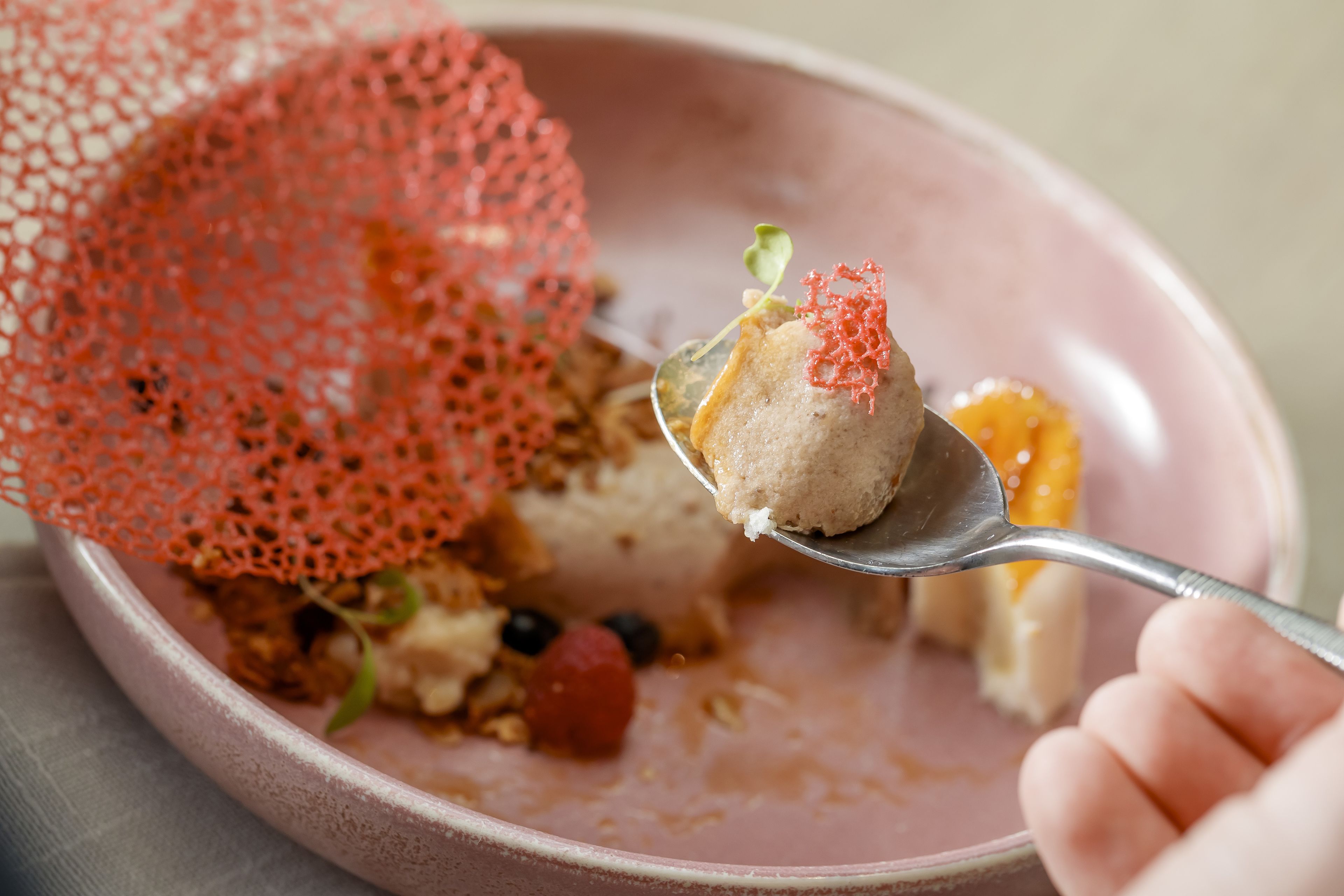 breakfast, lunch and dinner served