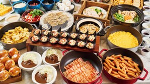 Frokostbuffé hver dag (mot et tillegg)