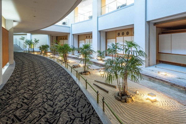 Interior entrance