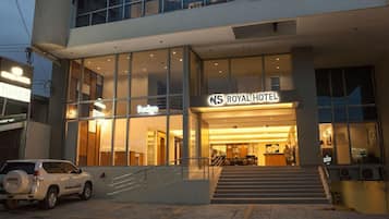 Blick von der Unterkunft