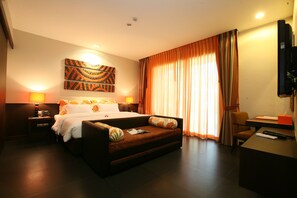 Stylist Pool View | Premium bedding, pillow-top beds, minibar, in-room safe - FuramaXclusive Sandara Hua Hin (Cha-am)