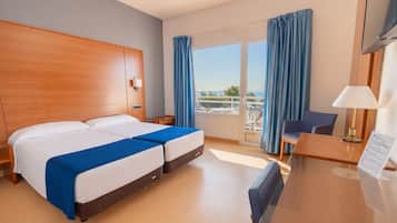 In-room safe, desk, soundproofing, free cribs/infant beds