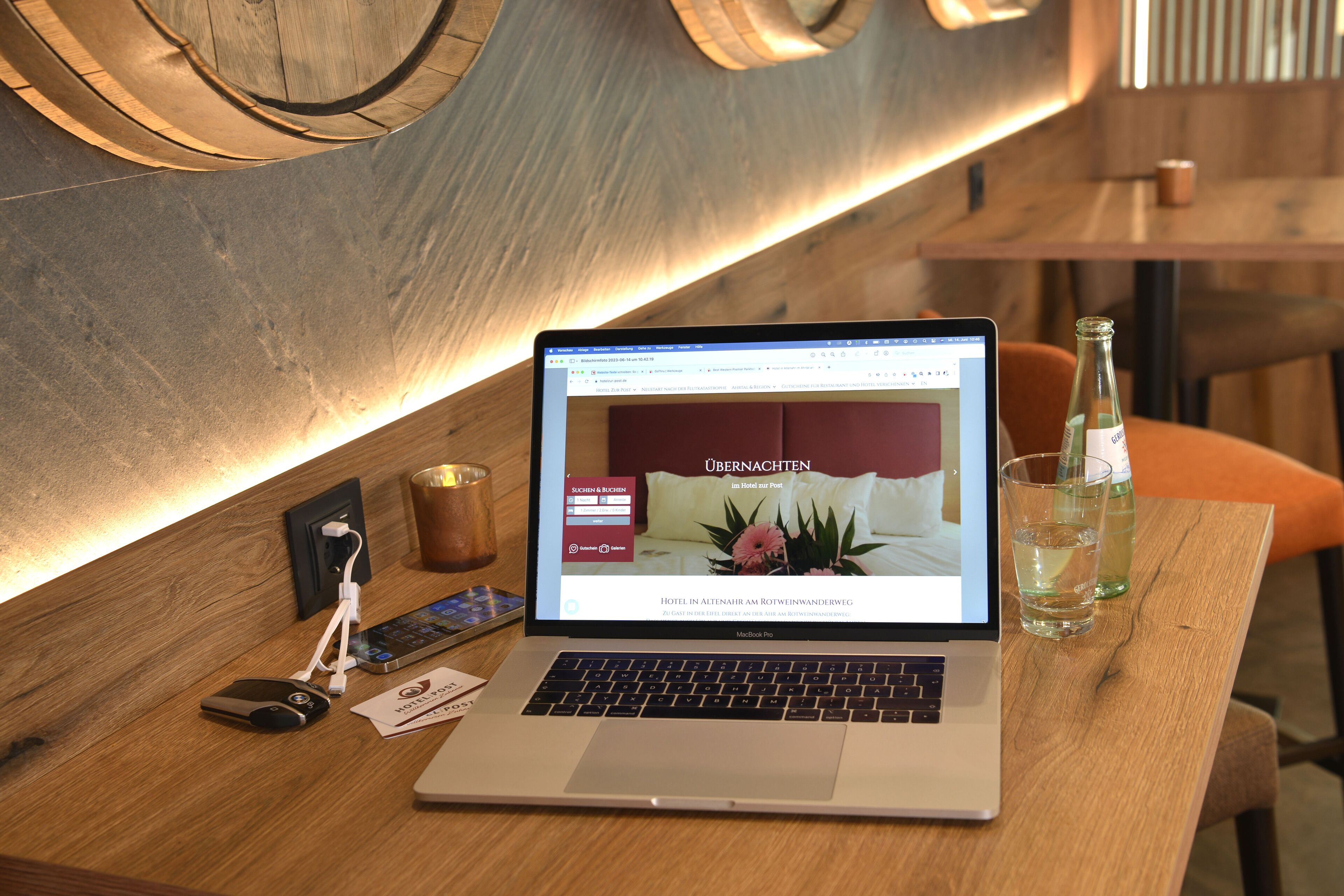 Frokost, lunsj og middag serveres, tyske retter 