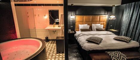 Suíte urbana (New York) | 1 quarto, individualmente decorados, individualmente mobiliados