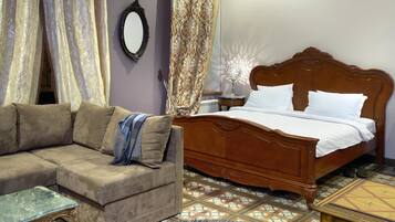 Apartamento superluxo, 1 cama King | Vista do quarto