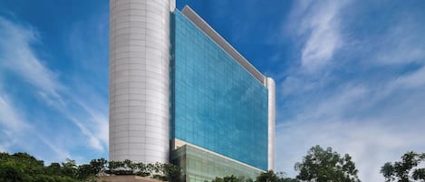 Front of property – evening/night