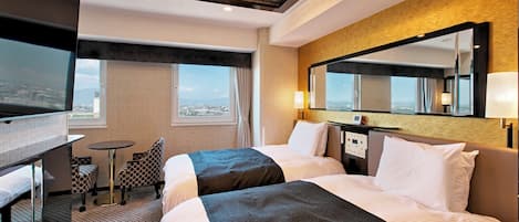 Chambre Deluxe avec lits jumeaux, non-fumeur (New Wing) | Bureau, accĂšs au Wi-Fi (inclus), literie fournie