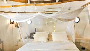 Cabin dành cho gia đình, khu vực vườn (Family Cabin Garden View) | Bộ đồ giường cao cấp, nệm Tempur-Pedic, két bảo mật tại phòng
