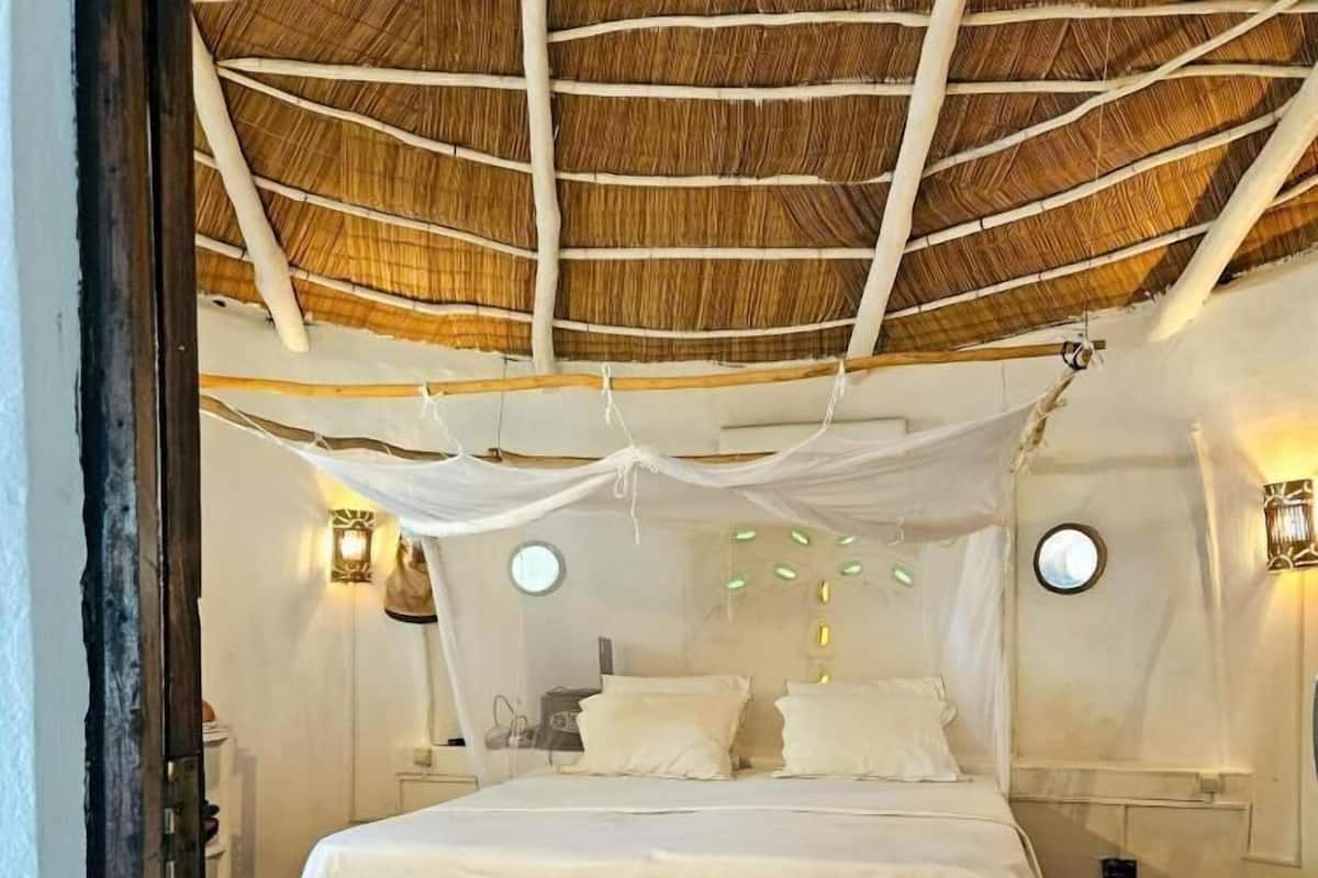 Cabaña familiar, 2 habitaciones | Ropa de cama de alta calidad, colchones Tempur-Pedic, caja fuerte