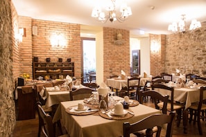 Daily buffet breakfast (EUR 12 per person)