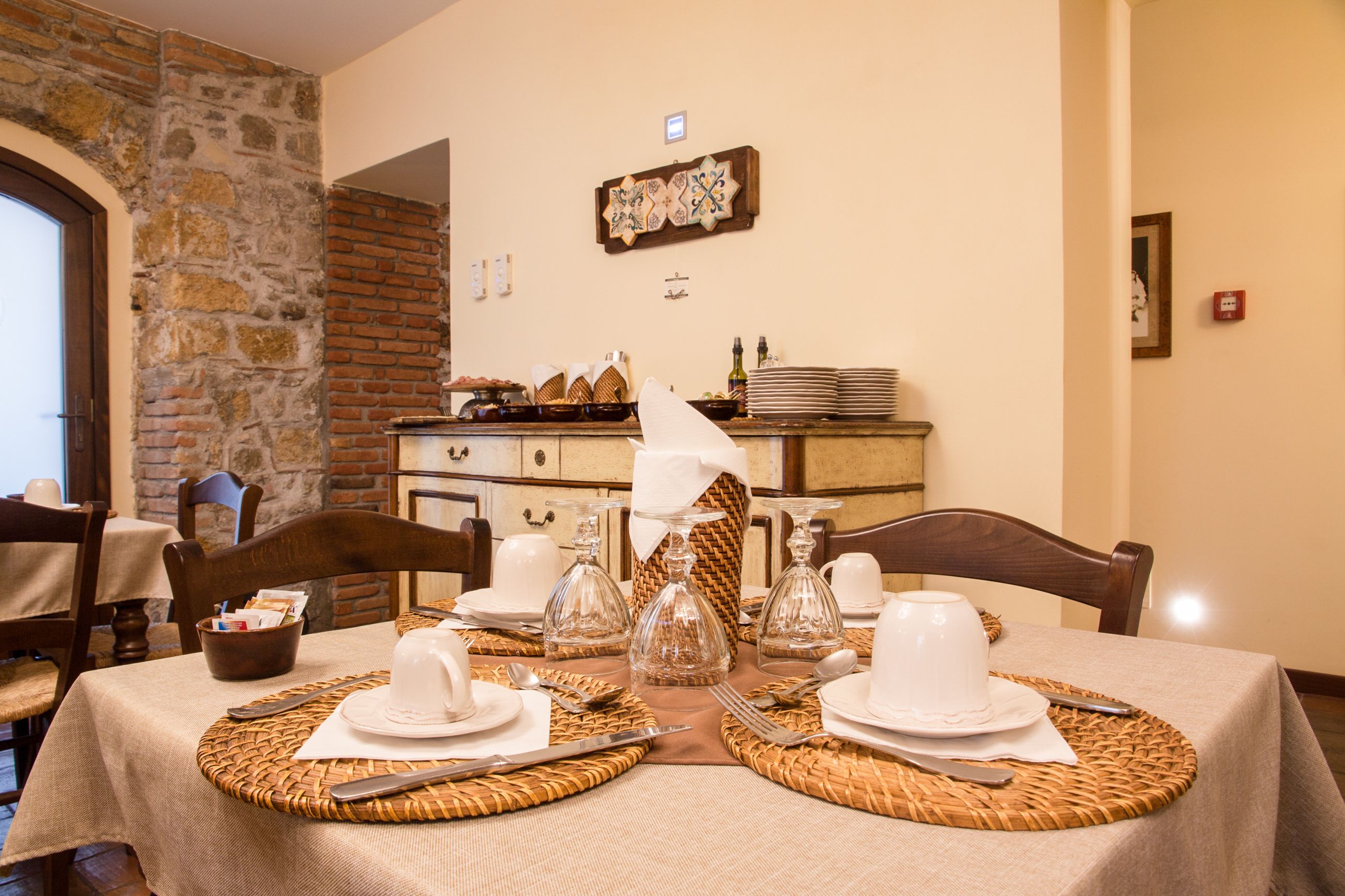 daily buffet breakfast (eur 12 per person)