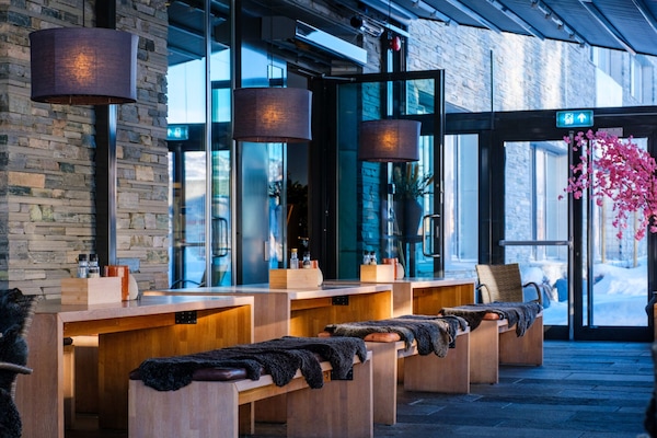 Dinner served, local cuisine