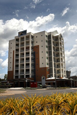 Voorkant van accommodatie