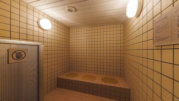 Sauna, steam room