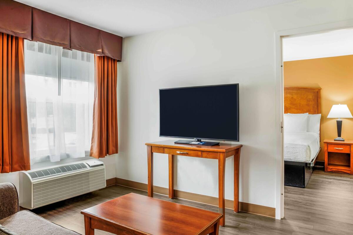 Colchones con acolchado adicional y cortinas opacas