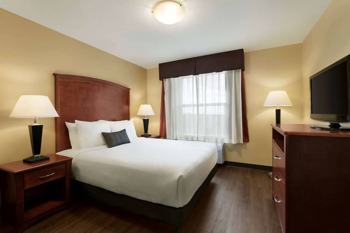 Pillow-top beds, blackout curtains, soundproofing, iron/ironing board