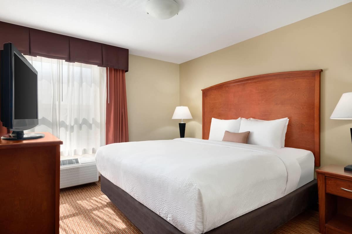 Pillow-top beds, blackout curtains, soundproofing, iron/ironing board