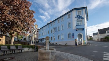 Majoituspaikan julkisivu