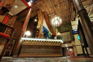 Mostrador para check-in y check-out