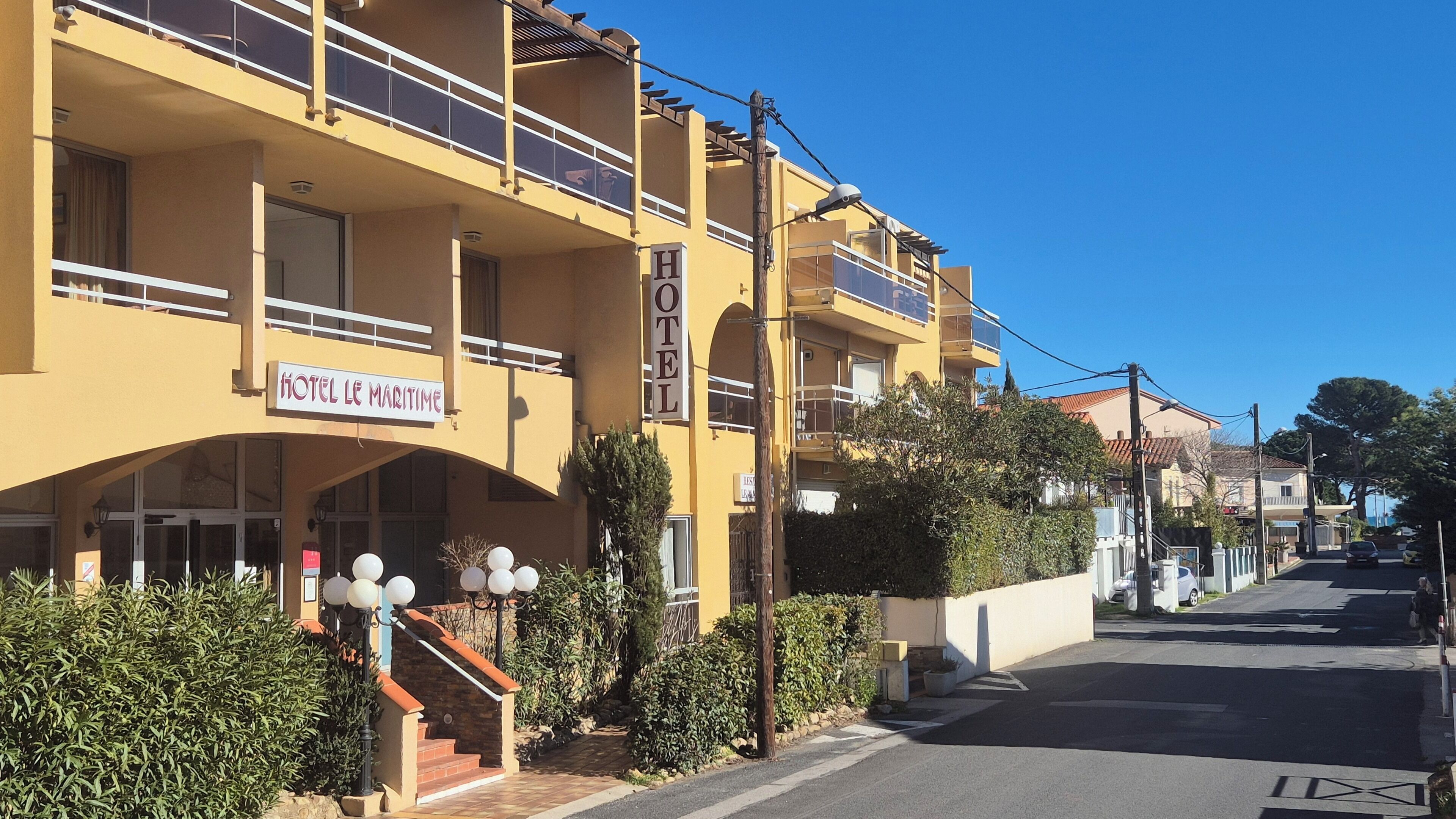 Façade de l’hébergement