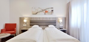 Premium bedding, minibar, in-room safe, desk