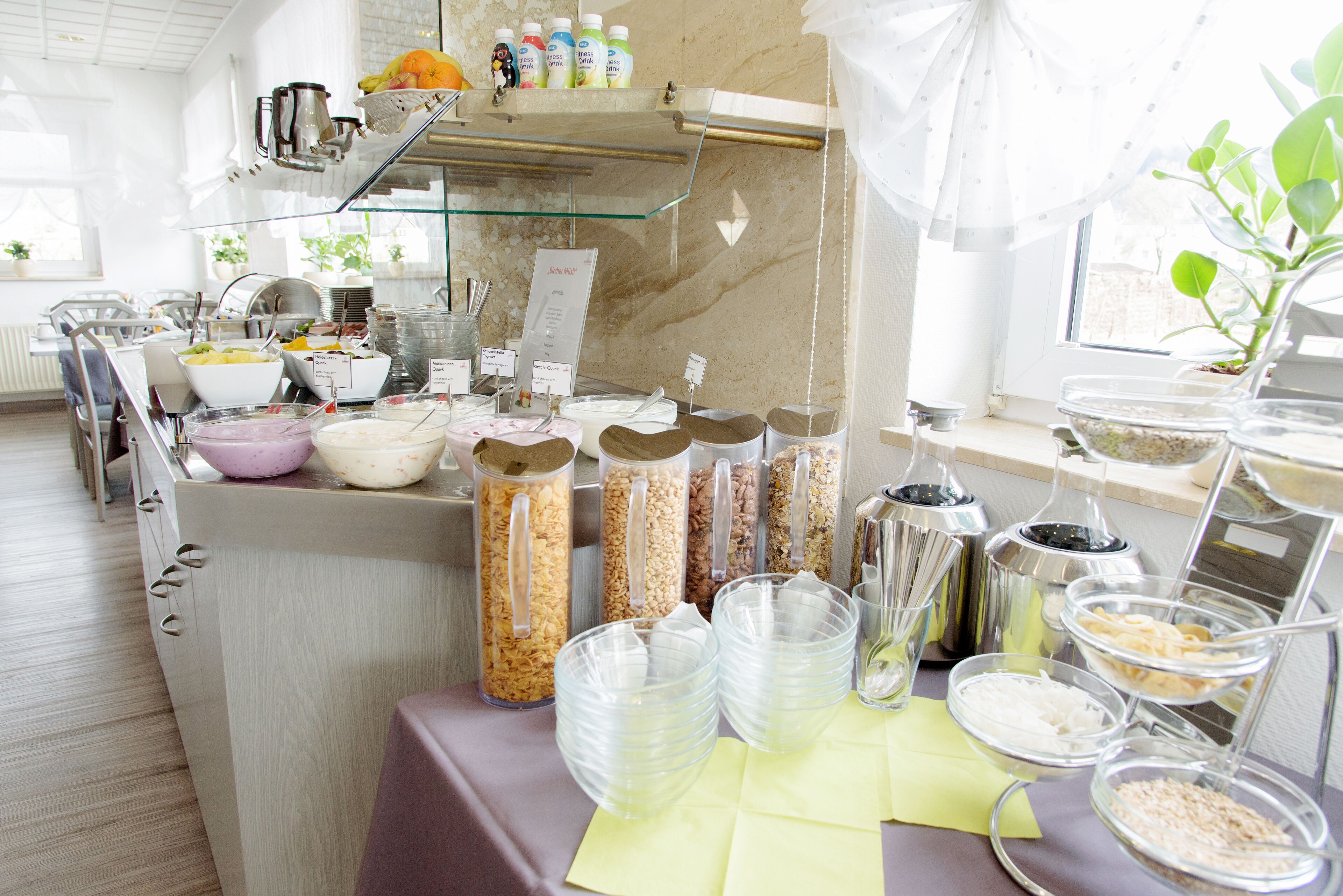 daily buffet breakfast (eur 16 per person)