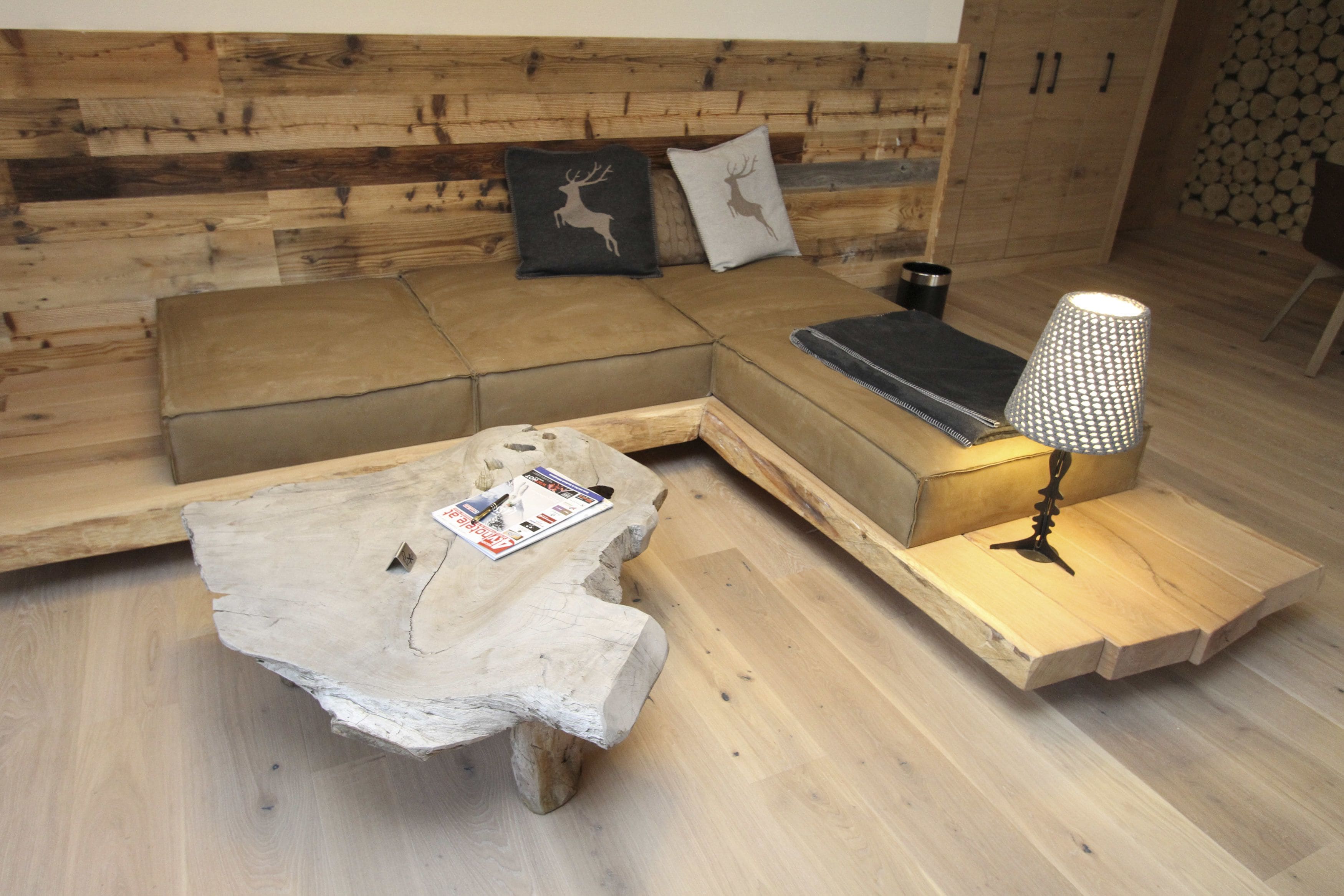 chalet, 2 bedrooms, balcony | living area | flat-screen tv