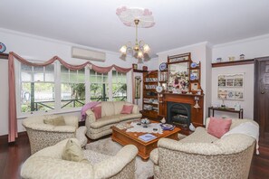 Sittområde i lobbyn