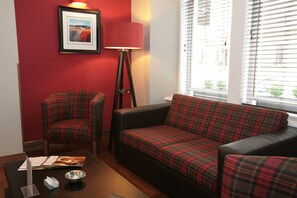 Sitteområde i lobbyen