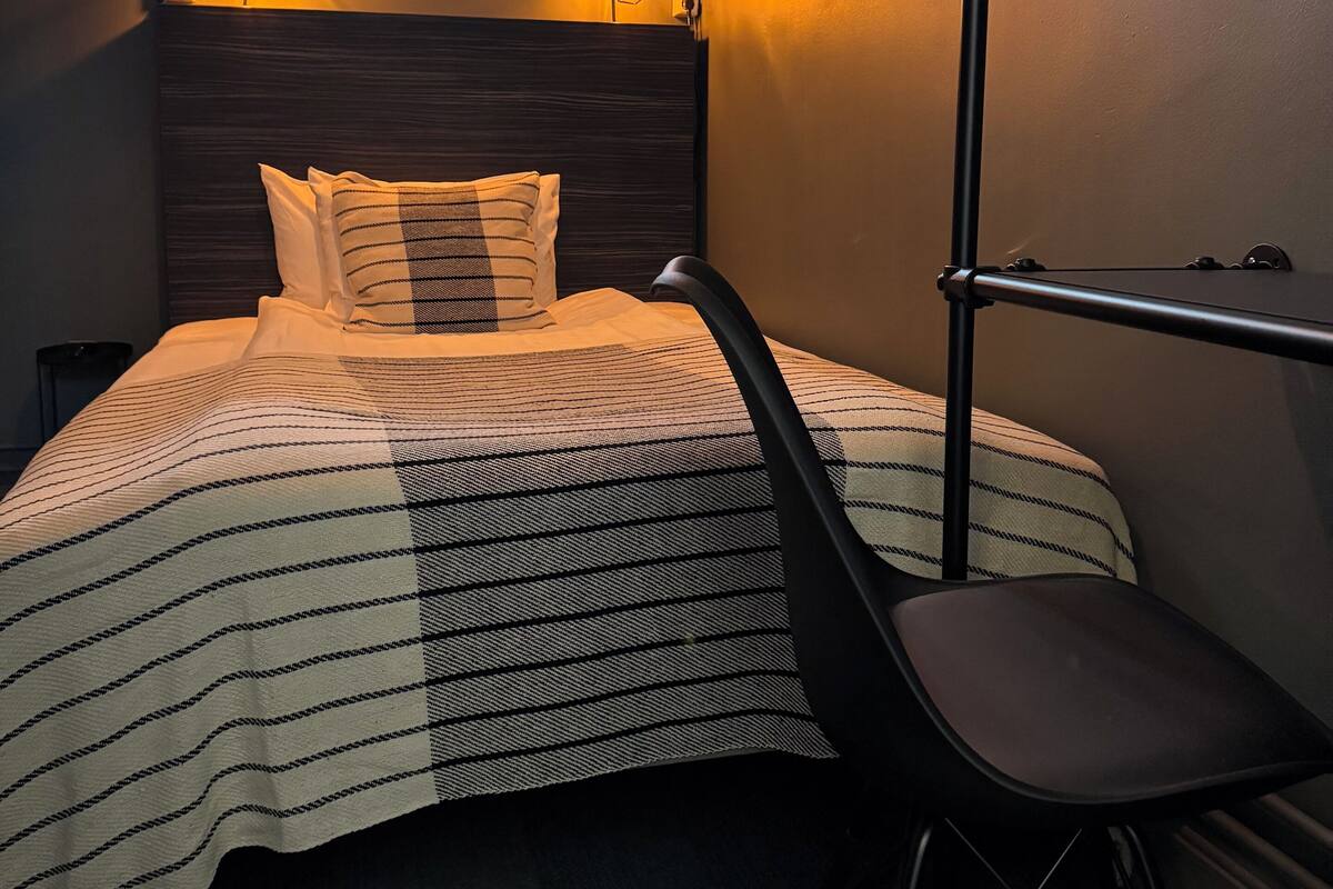 1 bedroom, blackout curtains, free wifi, bed sheets