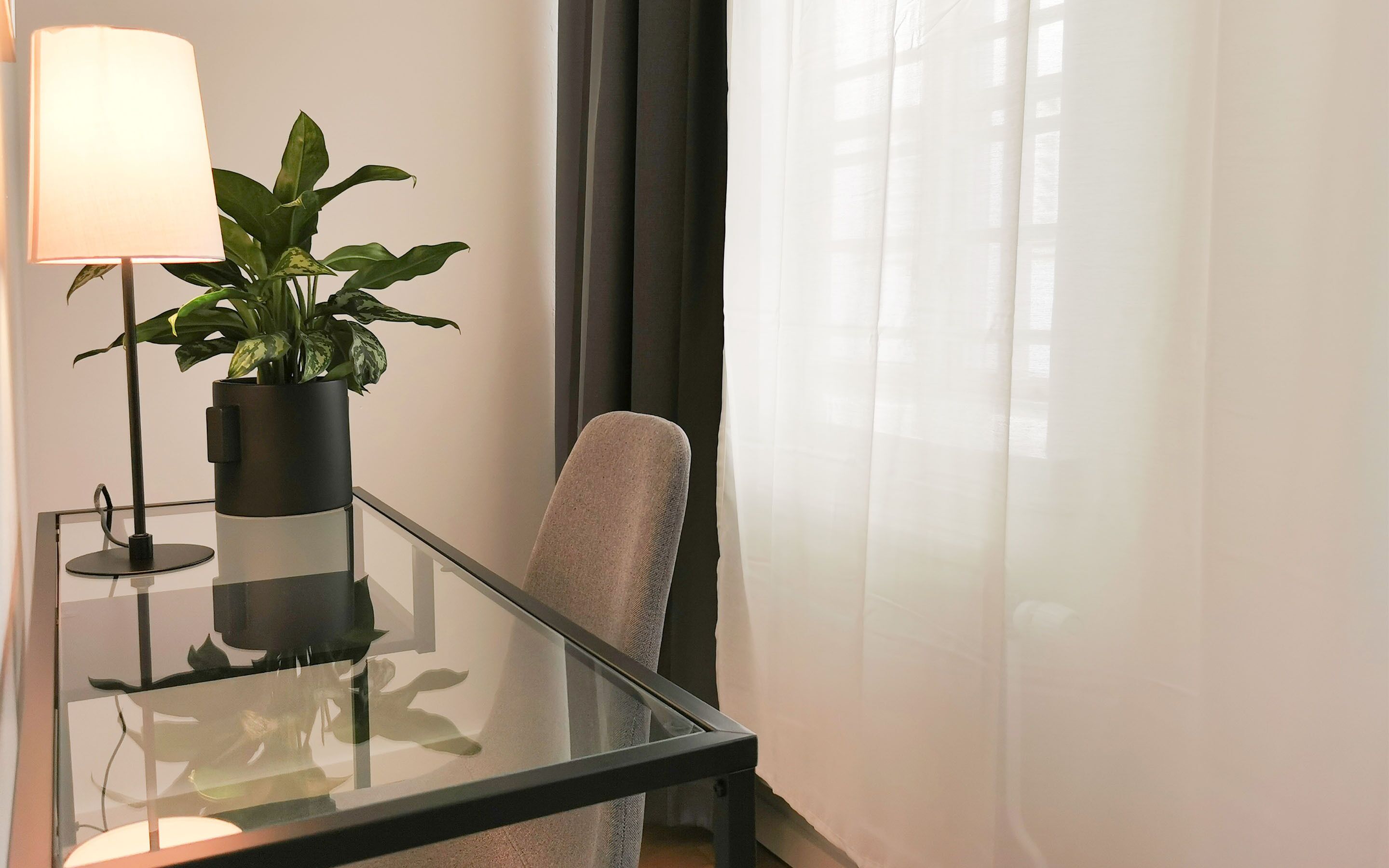 1 bedroom, blackout curtains, free wifi, bed sheets