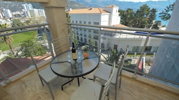 Comfort Triple Room, Sea View | Terrace/patio