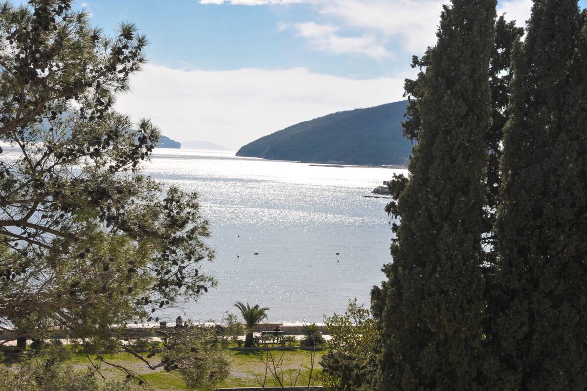 Studio Confort, vue sur la mer | Vue depuis l’hébergement 