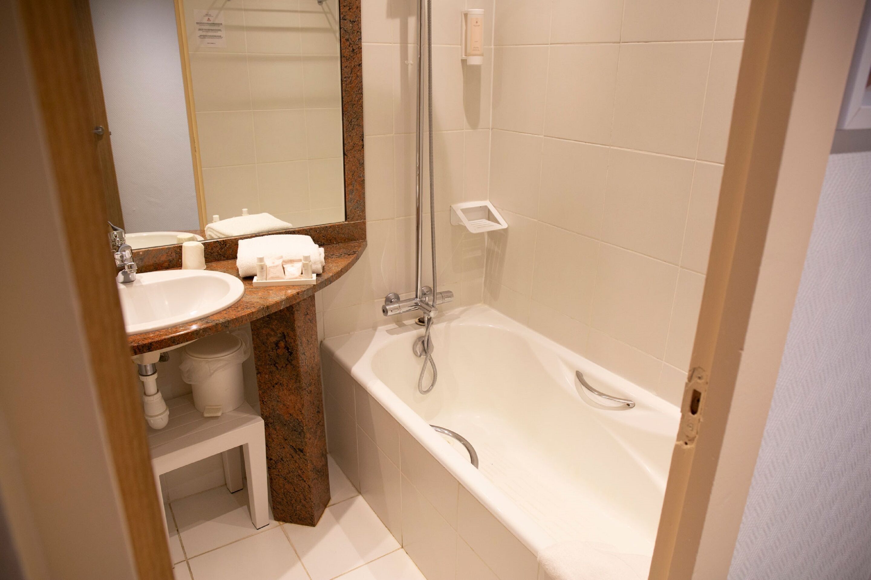 living room, terrace, sea view | bathroom | shower, free toiletries, hair dryer, towels