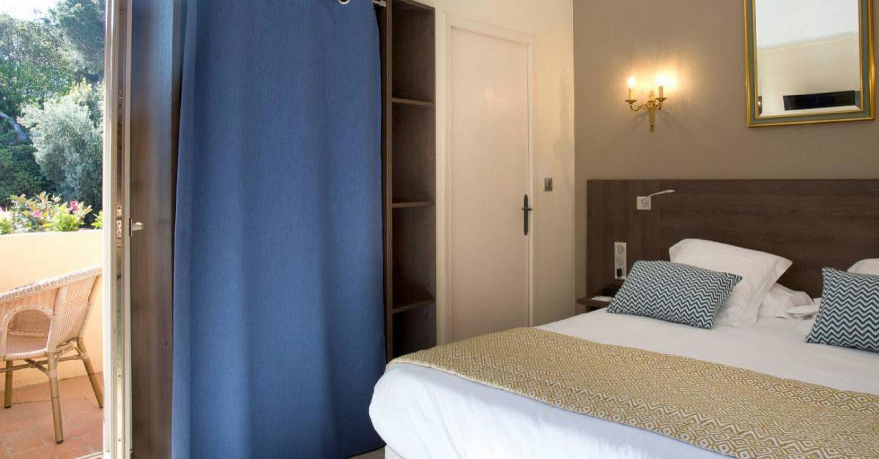 house room with balcony | in-room safe, desk, iron/ironing board, free cots/infant beds