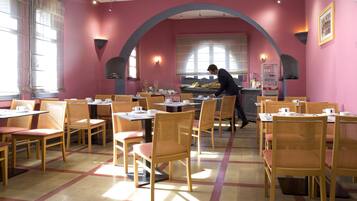 Daily buffet breakfast (EUR 15 per person)