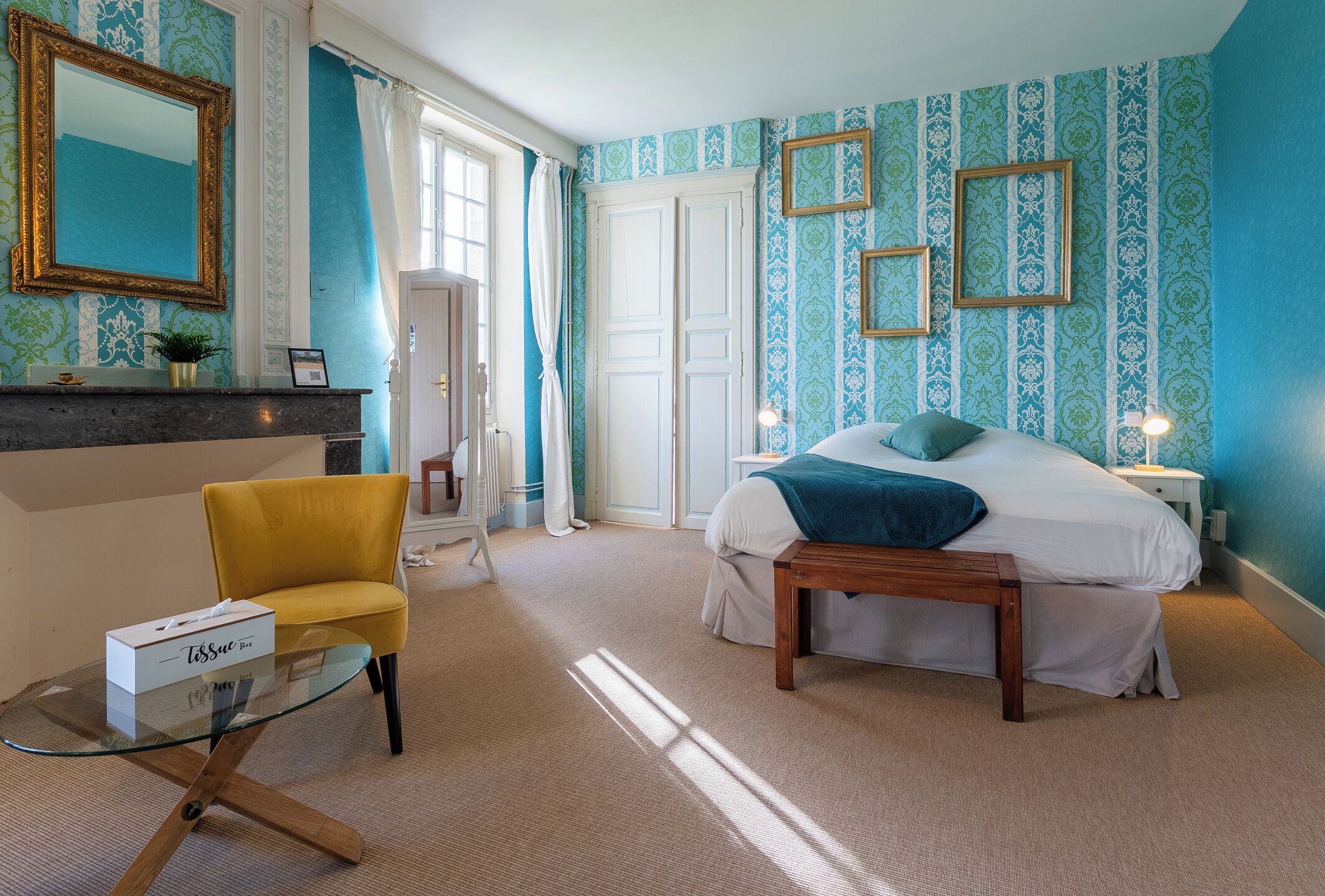 Family Room | Premium bedding, desk, iron/ironing board, free WiFi