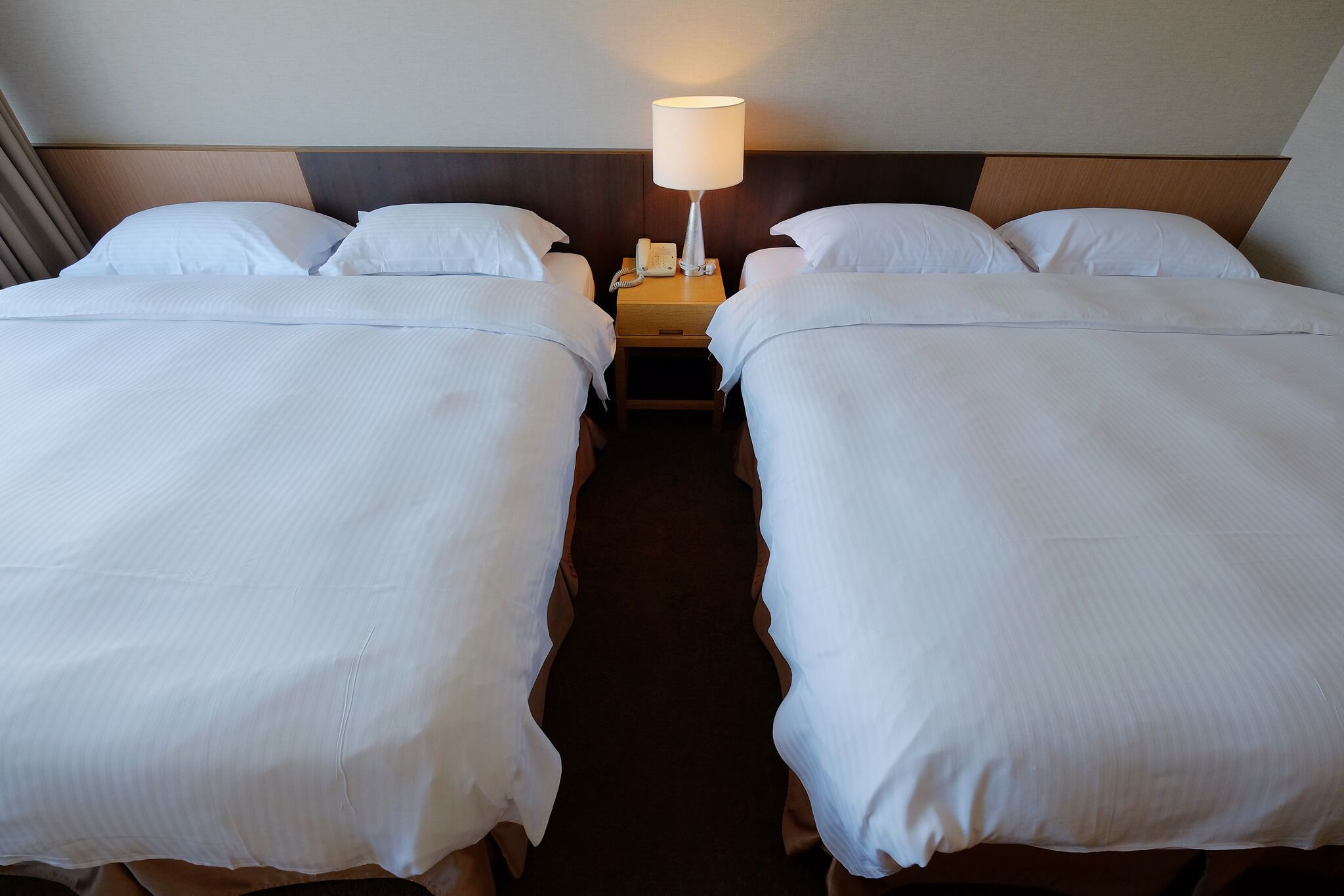 deluxe double room | down duvets, in-room safe, desk, blackout curtains