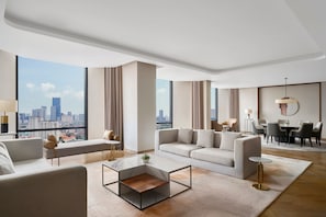 Presidential Suite, 1 King Bed | Hypo-allergenic bedding, minibar, in-room safe, desk