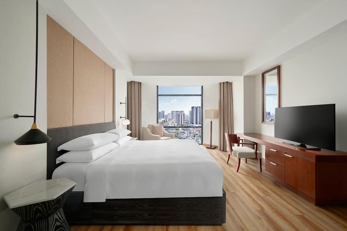 Ropa de cama hipoalergénica y minibar