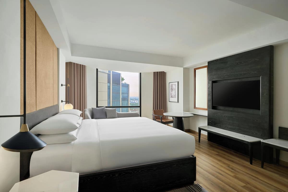 Ropa de cama hipoalergénica y minibar