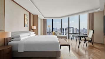 1 habitación, ropa de cama hipoalergénica y minibar