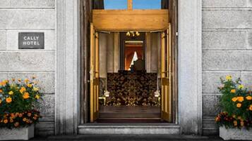 Entrada de la propiedad